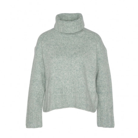Pull Col Roulé Anita Femme Barbour