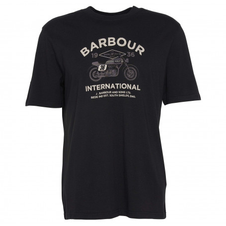 T-shirt Cafe Graphic Barbour International