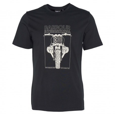 Barbour motorbike t shirt on sale