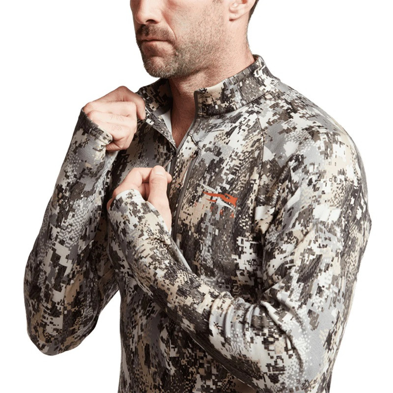 Sweat Technique Half-Zip Core Merino 330 Sitka