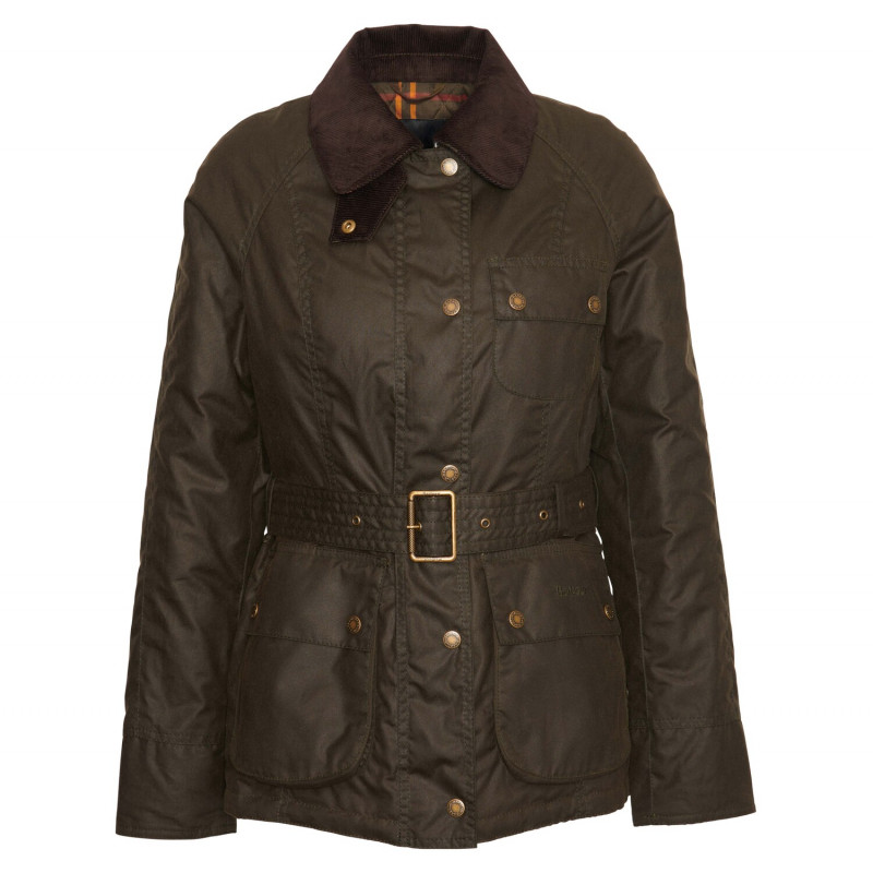 Veste huilée Solway Zipper femme Barbour