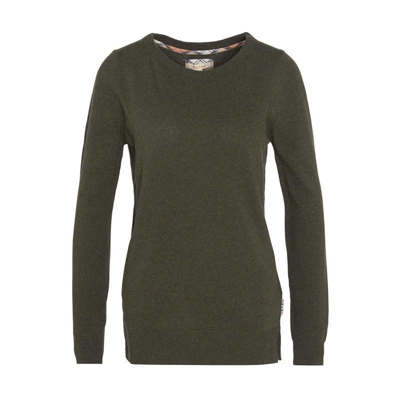 Pull Pendle col rond femme Barbour