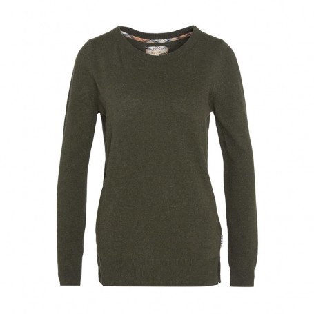 Pull Pendle col rond femme Barbour