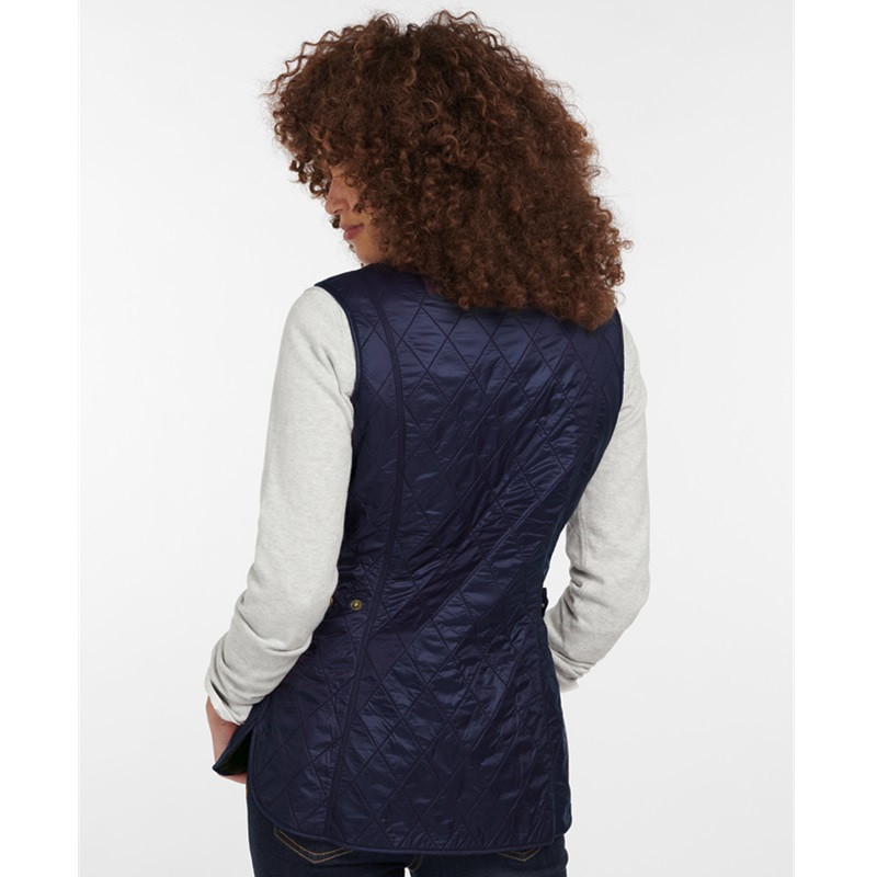 Wray Gilet Blue Femme Barbour