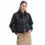 Veste Courte Huilée Beadnell Femme Barbour