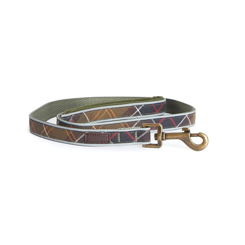 Laisse pour chien Réfléchissante Tartan Confort Barbour