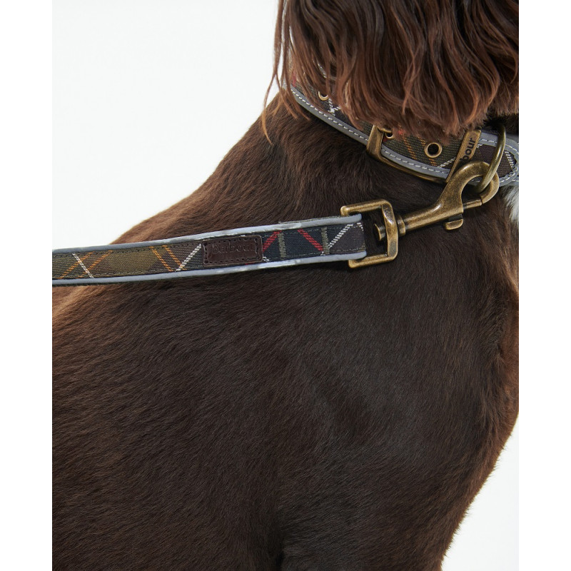 Laisse pour chien Réfléchissante Tartan Confort Barbour
