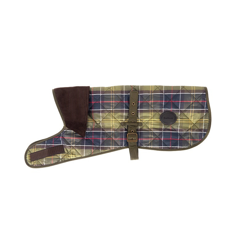 Manteau pour chien matelassé Tartan Barbour