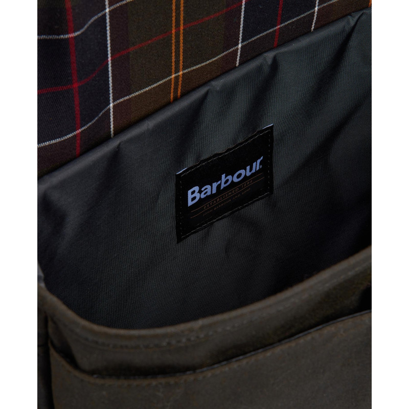 Sacoche huilée Field Barbour