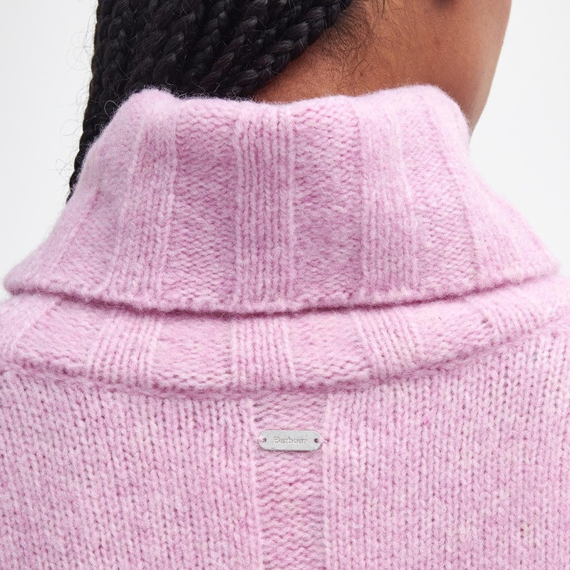 Pull Col Roulé Anita Femme Barbour