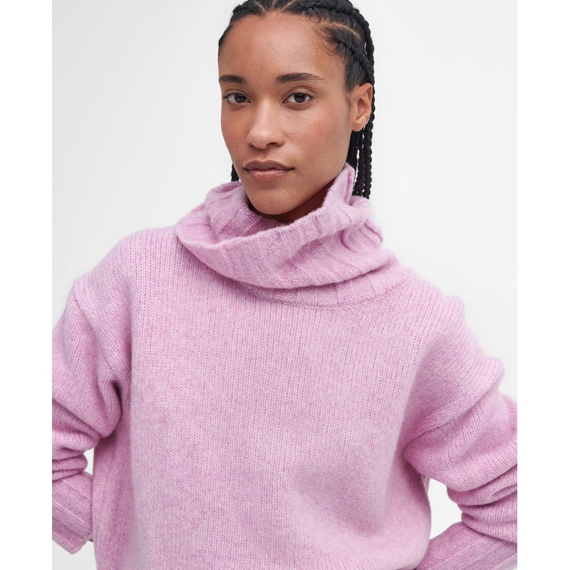 Pull Col Roulé Anita Femme Barbour