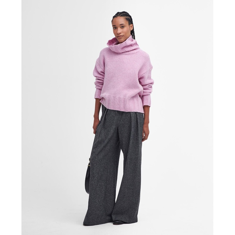 Pull Col Roulé Anita Femme Barbour