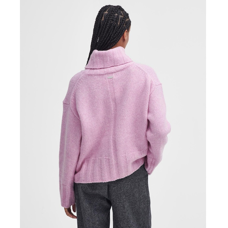 Pull Col Roulé Anita Femme Barbour