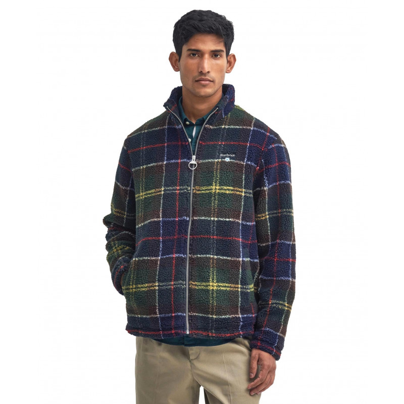 Veste Polaire Tartan zippée Barbour
