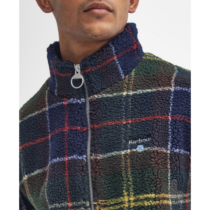 Veste Polaire Tartan zippée Barbour