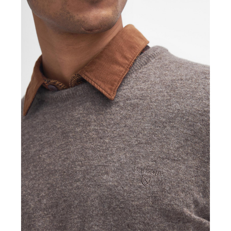 Pull en laine Essential col rond Barbour