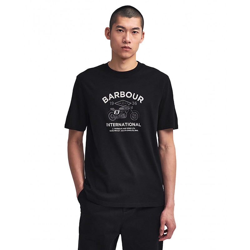 T-shirt Cafe Graphic Barbour International