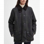 Veste huilée Ashby Tartan femme Barbour