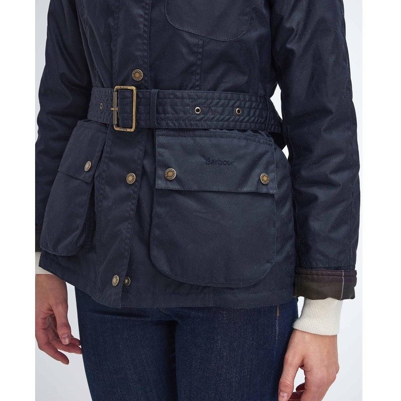 Veste huilée Solway Zipper femme Barbour