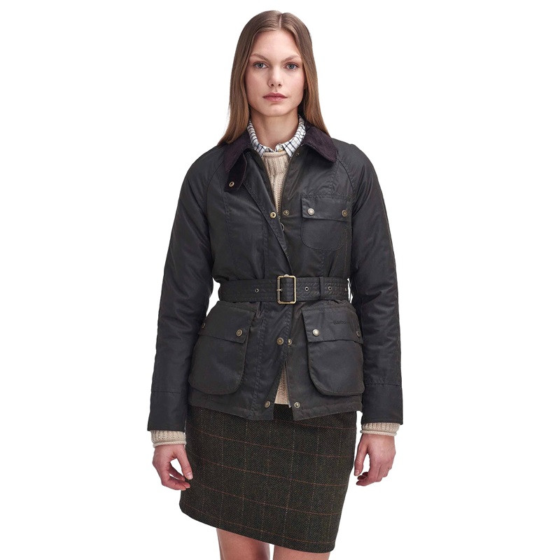 Veste huilée Solway Zipper femme Barbour