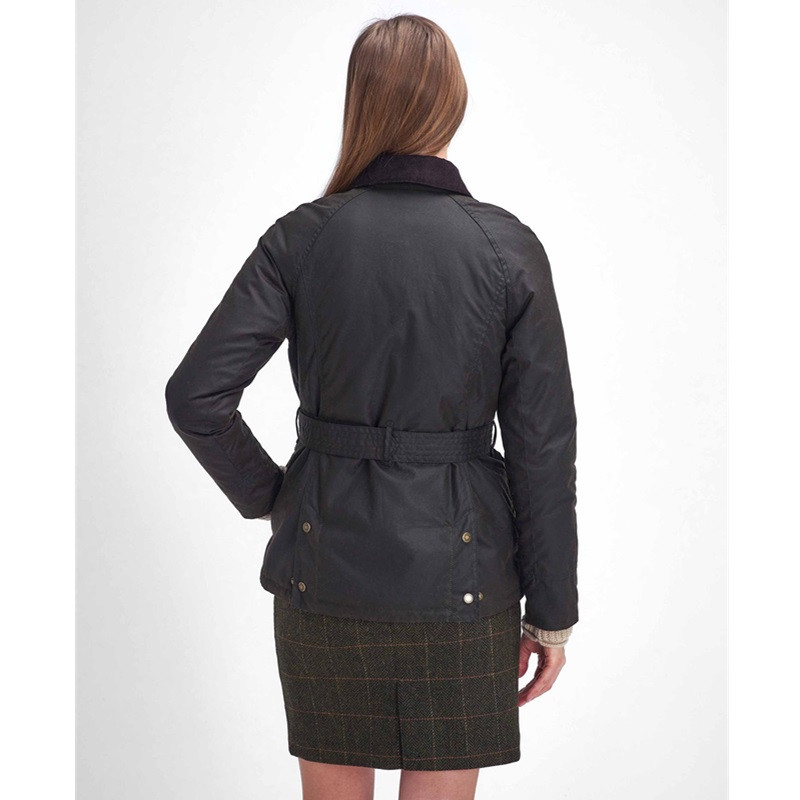 Veste huilée Solway Zipper femme Barbour