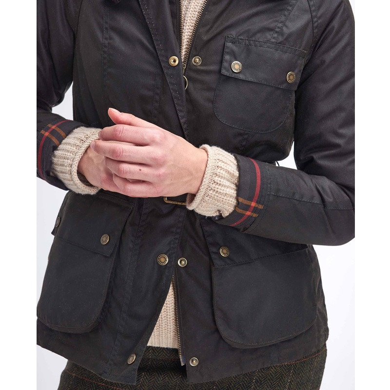 Veste huilée Solway Zipper femme Barbour