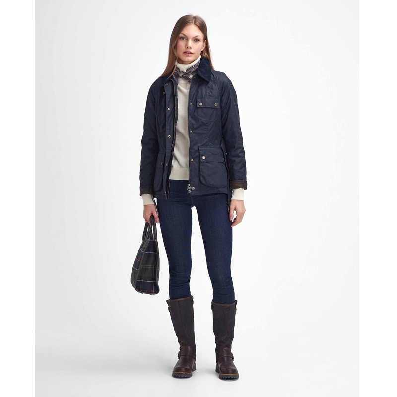 Veste huilée Solway Zipper femme Barbour