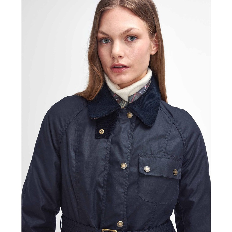 Veste huilée Solway Zipper femme Barbour