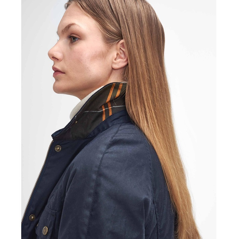 Veste huilée Solway Zipper femme Barbour