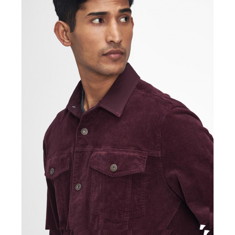 Surchemise en velours Barbour