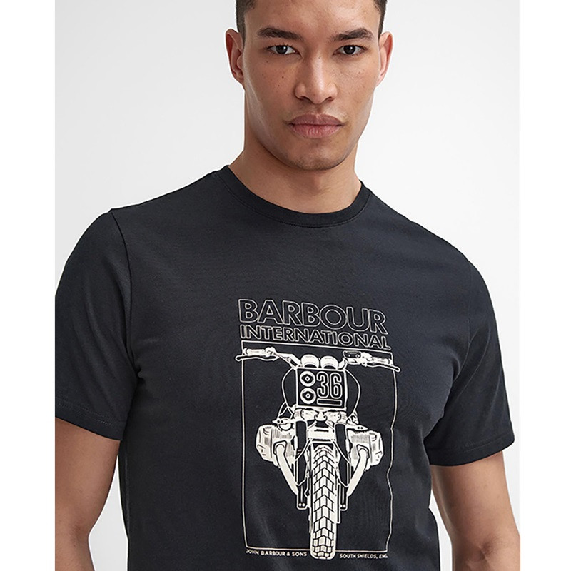 T-shirt Raceway Graphic Barbour