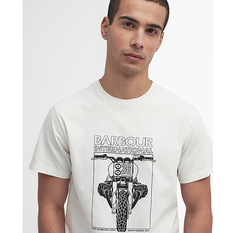 T-shirt Raceway Graphic Barbour