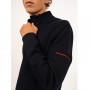 Pull Loup de Mer Co Zippé Saint James