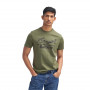 T-shirt Field Dog Graphic Barbour