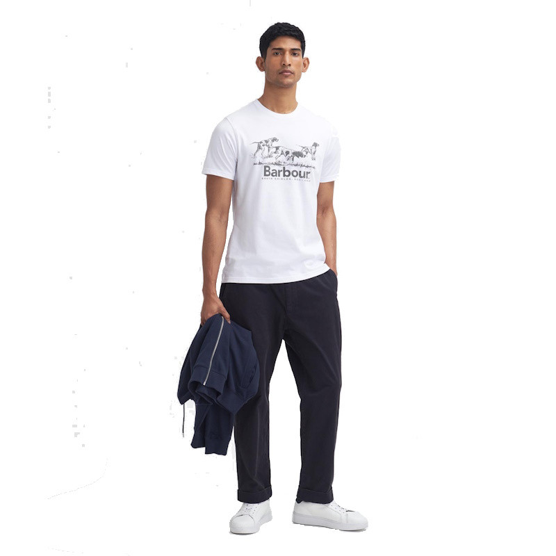 T-shirt Field Dog Graphic Barbour