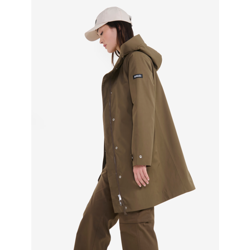 Parka longue MTD® à capuche femme Aigle