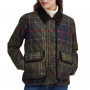Veste matelassée Loudon Tartan femme Barbour