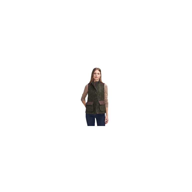 Gilet en Tweed Glades femme Barbour