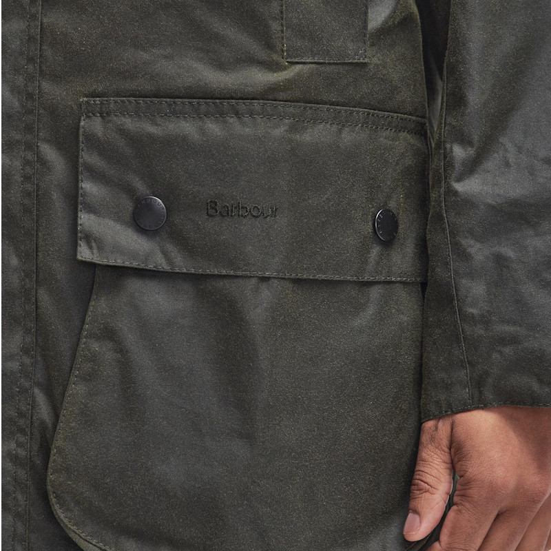 Veste huilée Border Barbour
