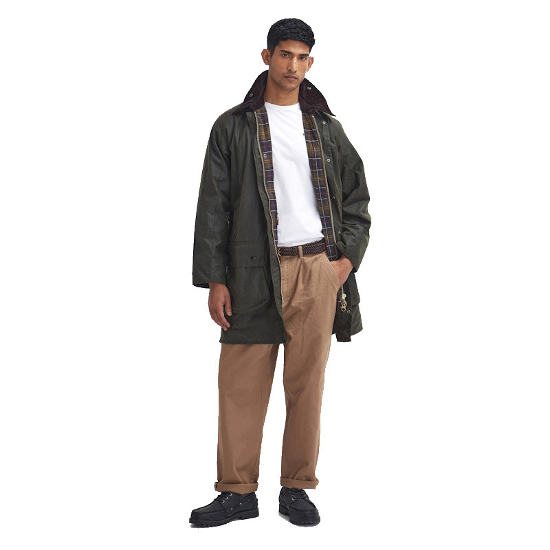 Veste huilée Border Barbour