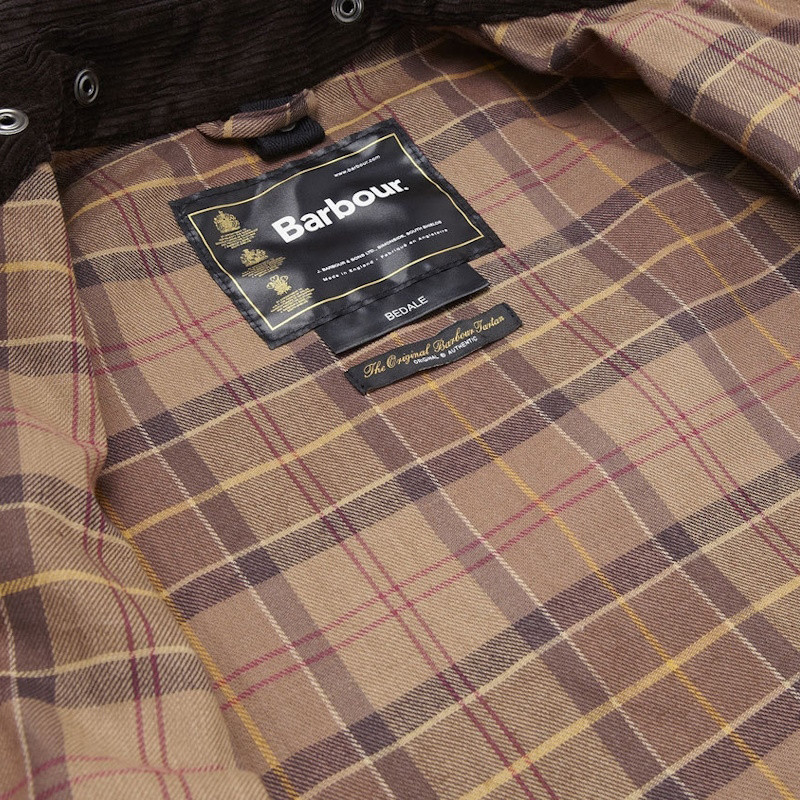 Veste huilée Ashby Barbour