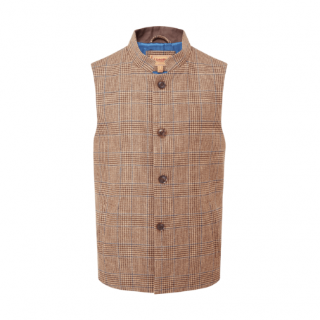 Gilet en Tweed Berwick Nehru Schöffel