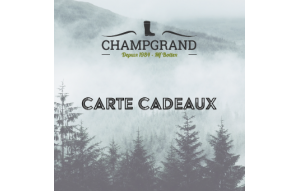
			                        			Carte Cadeau Champgrand